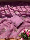 Jk 489 Chiffon With Sequence Work Saree